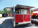 8.5' x 28' Concession Food Trailer Red With Appliances