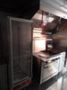 8.5' x 28' Concession Food Trailer Red With Appliances