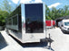 8.5' x 32' Concession Food Trailer Black With Appliances