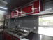 8.5' x 45' Red Gooseneck Concession Food Trailer With Appliances