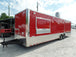 8.5' x 30' Concession Food Trailer Red Event Catering