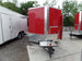 8.5' x 20' Concession Food Trailer Red Event Catering