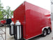 8.5' x 20' Concession Food Trailer Red Event Catering