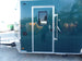 8.5' x 20' Emerald Green Porch Style Concession Trailer