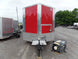 8.5' x 22' Red Concession Food Trailer