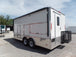 8.5' x 18' White Yogurt Concession Food Trailer