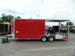 8.5' x 22' Red Concession Food Trailer