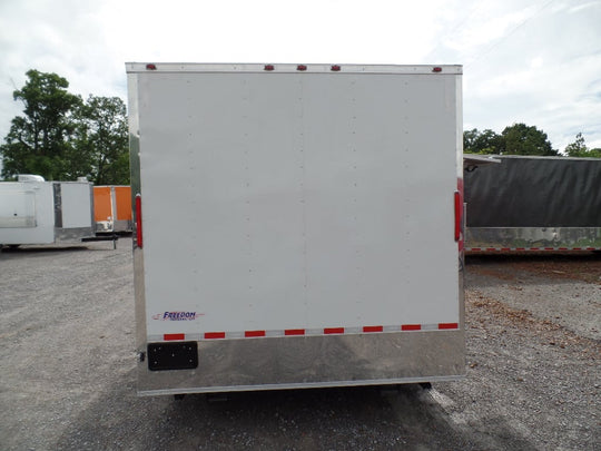 8.5' x 12' Concession Food Trailer White Event Catering