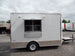 8.5' x 12' Concession Food Trailer White Event Catering