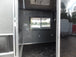 8.5x22ft Black Enclosed Porch Concession Trailer