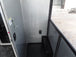 8.5x22ft Black Enclosed Porch Concession Trailer