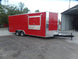 8.5' x 20' Red Concession Food Trailer With Appliances