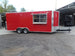 8.5' x 20' Red Concession Food Trailer With Appliances