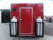 8.5' x 20' Red Concession Food Trailer With Appliances