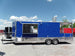 8.5' x 24' Concession Food Trailer Blue BBQ Event Catering