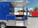 8.5' x 24' Concession Food Trailer Blue BBQ Event Catering