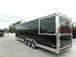 8.5' x 30' Black Pizza Concession Food Trailer