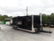 8.5' x 30' Black Pizza Concession Food Trailer