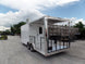8.5' x 22' Concession Trailer White BBQ Food Event Catering