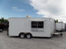 8.5' x 18' Concession Food Trailer White Event Catering