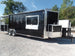 8.5' x 26' Black Porch Style Concession Trailer