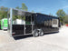 8.5' x 26' Black Porch Style Concession Trailer