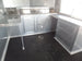 8.5' x 26' Black Porch Style Concession Trailer