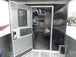 8.5' x 26' Black Porch Style Concession Food Trailer With Appliances