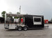 8.5' x 22' Concession Food Trailer Black BBQ Event