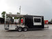 8.5' x 22' Concession Food Trailer Black BBQ Event