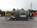 8.5' x 22' Concession Trailer Charcoal Grey BBQ Food