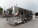 8.5' x 22' Concession Trailer Charcoal Grey BBQ Food