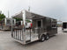 8.5' x 22' Concession Trailer Charcoal Grey BBQ Food