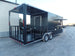 8.5' x 22' Charcoal Grey Porch Style Concession Food Trailer With Appliances