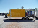 8.5' x 20' Concession Food Trailer Yellow Event Catering