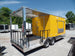 8.5' x 20' Concession Food Trailer Yellow Event Catering