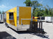 8.5' x 20' Concession Food Trailer Yellow Event Catering