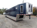 8.5' x 48' Indigo Blue Gooseneck Concession Food Event Trailer