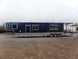 8.5' x 48' Indigo Blue Gooseneck Concession Food Event Trailer