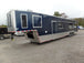 8.5' x 48' Indigo Blue Gooseneck Concession Food Event Trailer