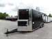 8.5' x 20' Concession Food Trailer Black With Appliances