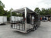 8.5' x 20' Concession Food Trailer Black With Appliances