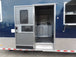 8.5' x 48' Indigo Blue Gooseneck Concession Food Event Trailer