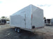 8.5' x 24' White Deck Over Concession Food Trailer