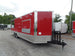 8.5' x 26' Concession Food Trailer Red Event Catering