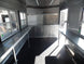 8.5' x 20' White Mobile Office Concession Trailer