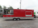 8.5' x 26' Concession Food Trailer Red Event Catering