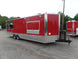 8.5' x 26' Concession Food Trailer Red Event Catering