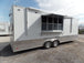 8.5' x 24' White Concession Food Event Trailer