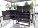 8.5' x 22' Concession Food Trailer Black With Appliances